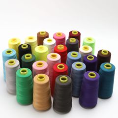 高强力402涤纶缝纫线 倍捻TFO无结2750码 27色可选 Sewing Thread