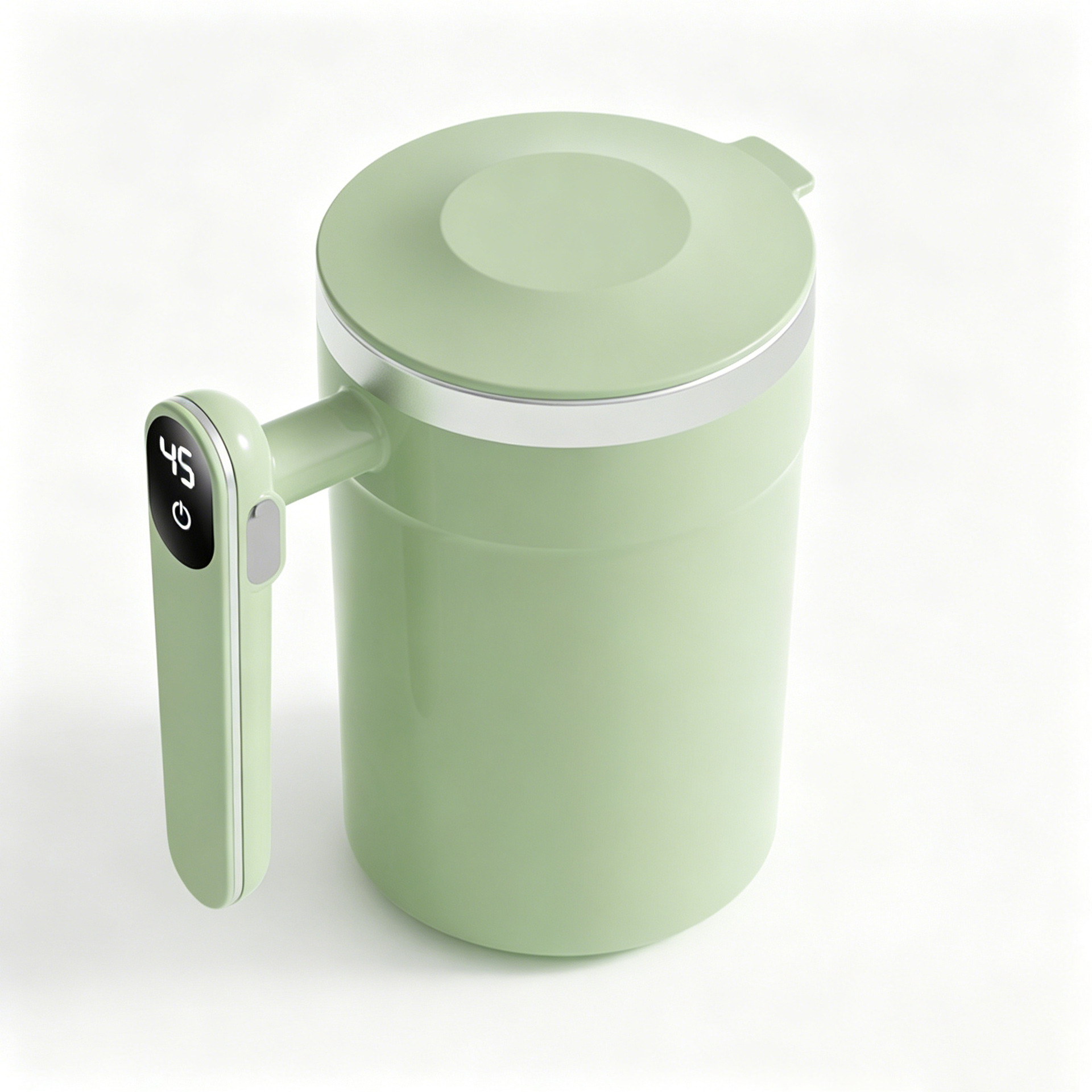 Taza de Café con Agitación Automática Magnética de Acero Inoxidable Recargable para Oficina y Hogar image 8