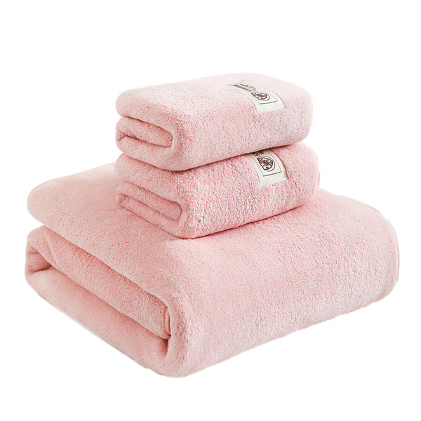Coral soft quick dry bath towel for home use