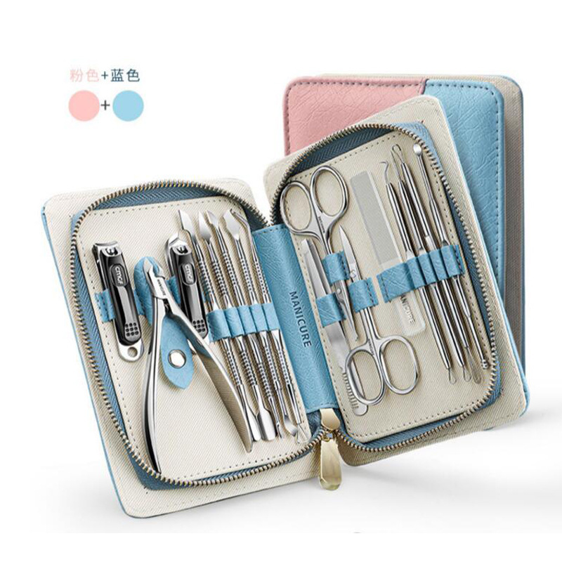 Kit de herramientas de excavación, cortador de uñas de pelo nasal doméstico, cortador de uñas portátil, recorte de un solo cuchillo de uñas para excavar orejas