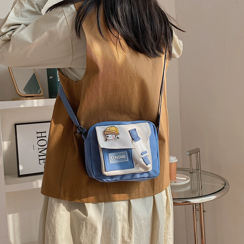 Nylon fashionable cute shoulder bag, Korean style