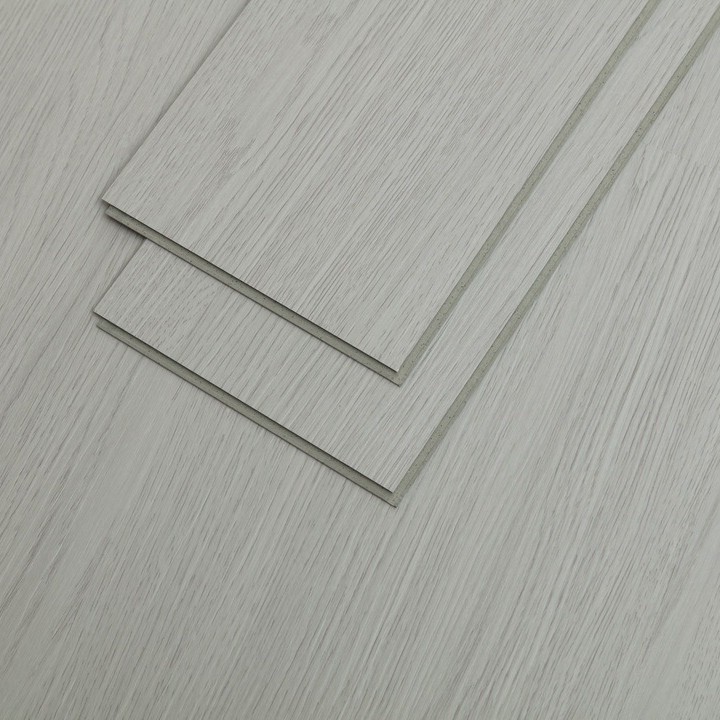 Fábrica SPC piedra plástico piso cerradura hebilla PVC hotel renovación renovación proyecto piso plástico piedra cristal grano de madera image 9