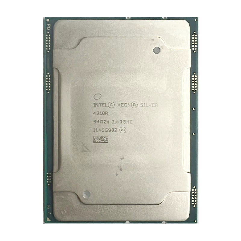 Подходящий для серверов процессор Xeon Silver 4210R, 10 ядер, 20 потоков, 2.4 ГГц