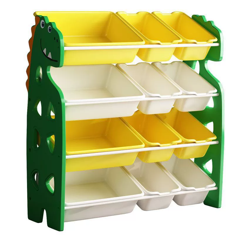 Toy, storage system, plastic children's dinosaur, multilayer storage box for kindergarten
