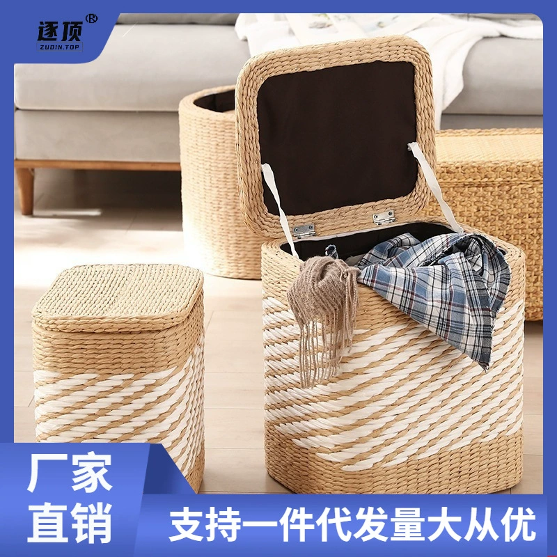 Universal woven storage system with seat, shoes