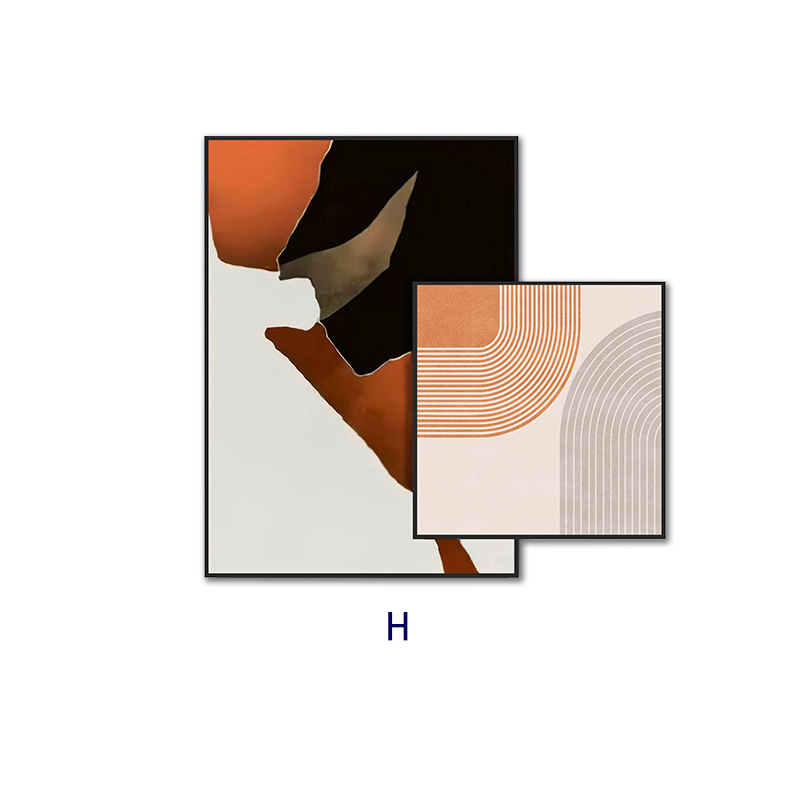 Superposición de pintura sala de estar sofá Fondo pared pintura decorativa minimalista superposición abstracta colgando pintura dormitorio cabecera comedor mural