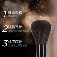 New 12-Piece Wood Handle Makeup Brush Set Beginner's Complete Powder Blush Brush Beauty Makeup Tools Wholesale