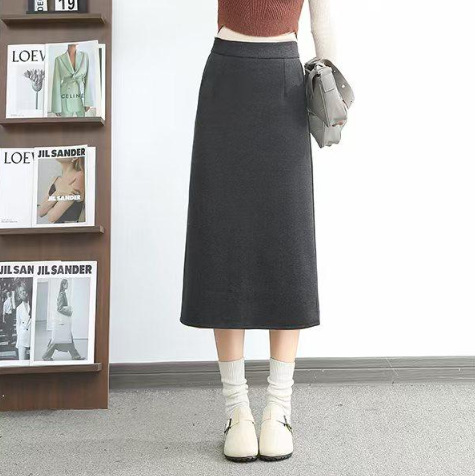 Deep gray petite plus velvet