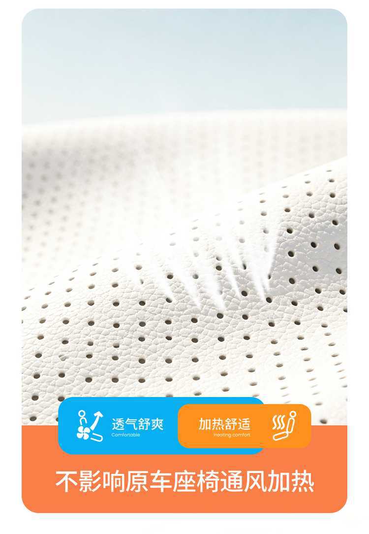 New custom-made perforated leather car seat covers for the XPeng MONA L03, offering full coverage and enhanced durability