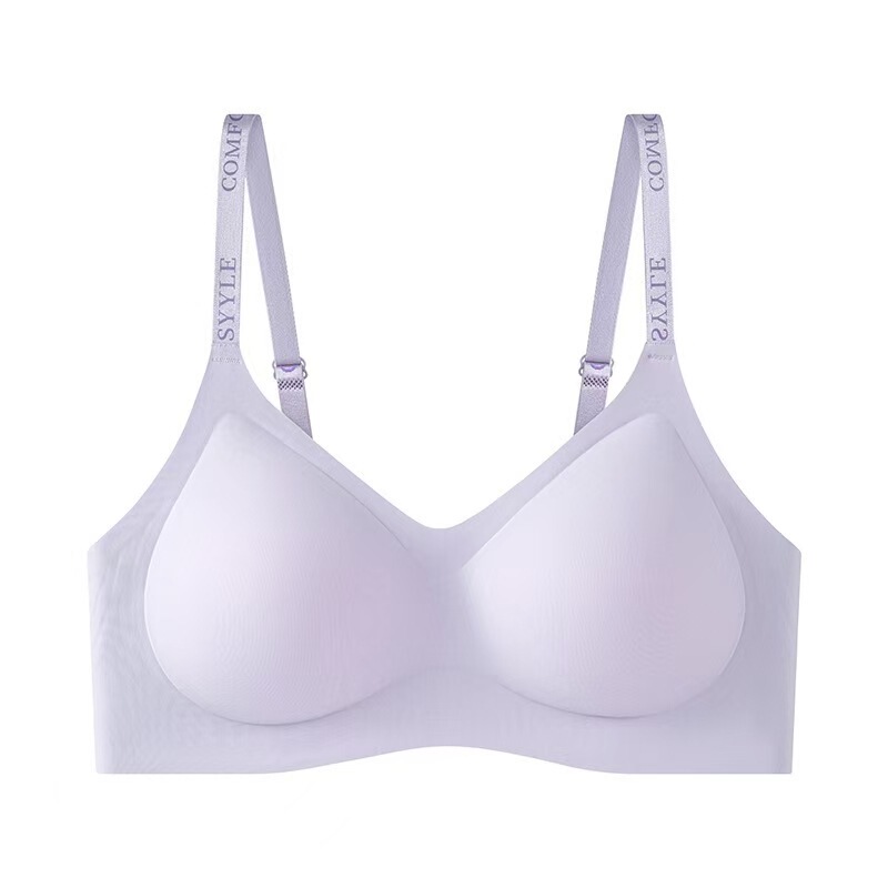 小さな胸をプッシュアップするための反重力リフティングシームレスサポートブラジャー、女性用超軽量で通気性のあるブラジャー、夏用のリムなし|undefined