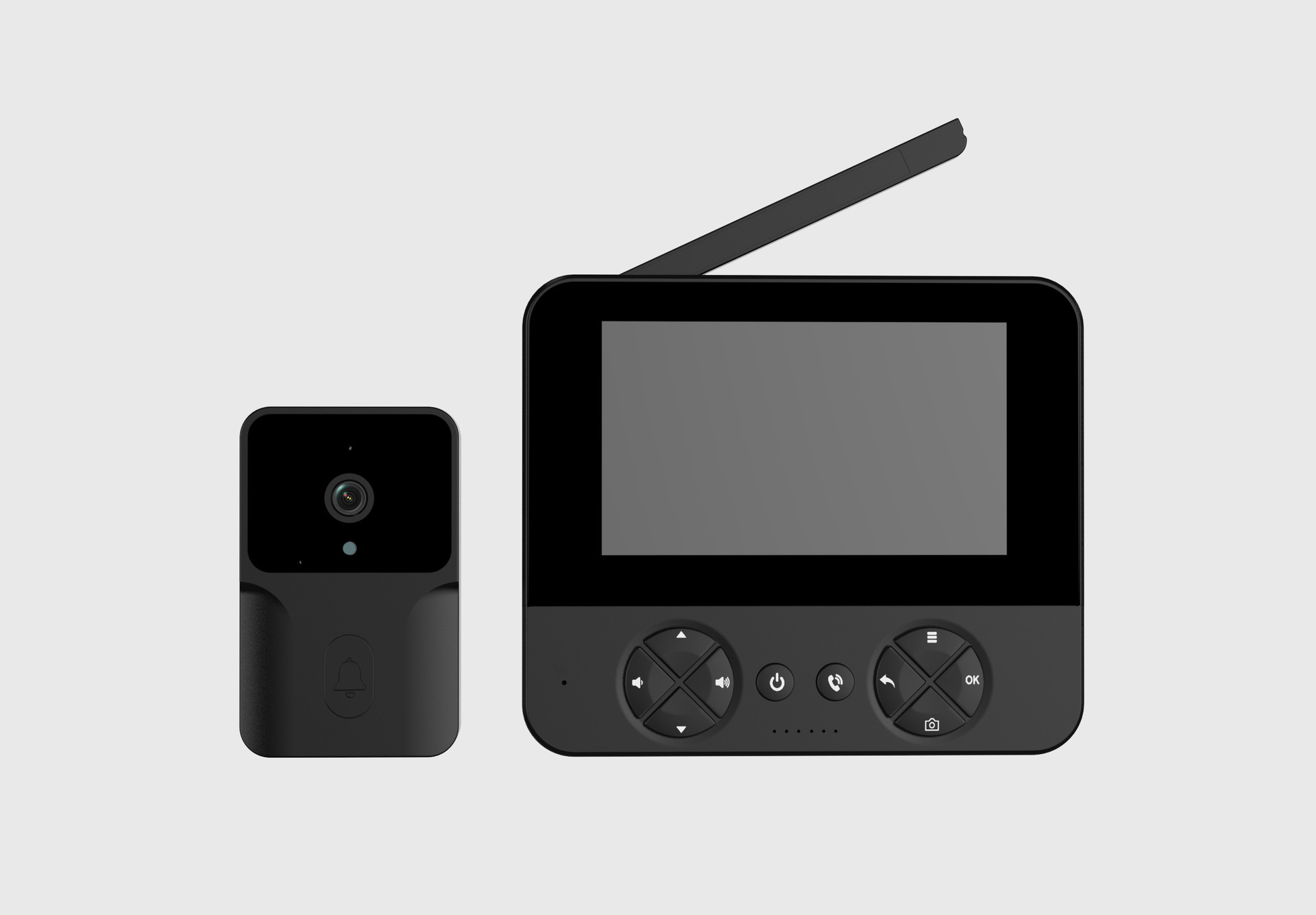 Nuevo M15 timbre visual multifunción video full-duplex intercom timbre inteligente función de visión nocturna timbre de música