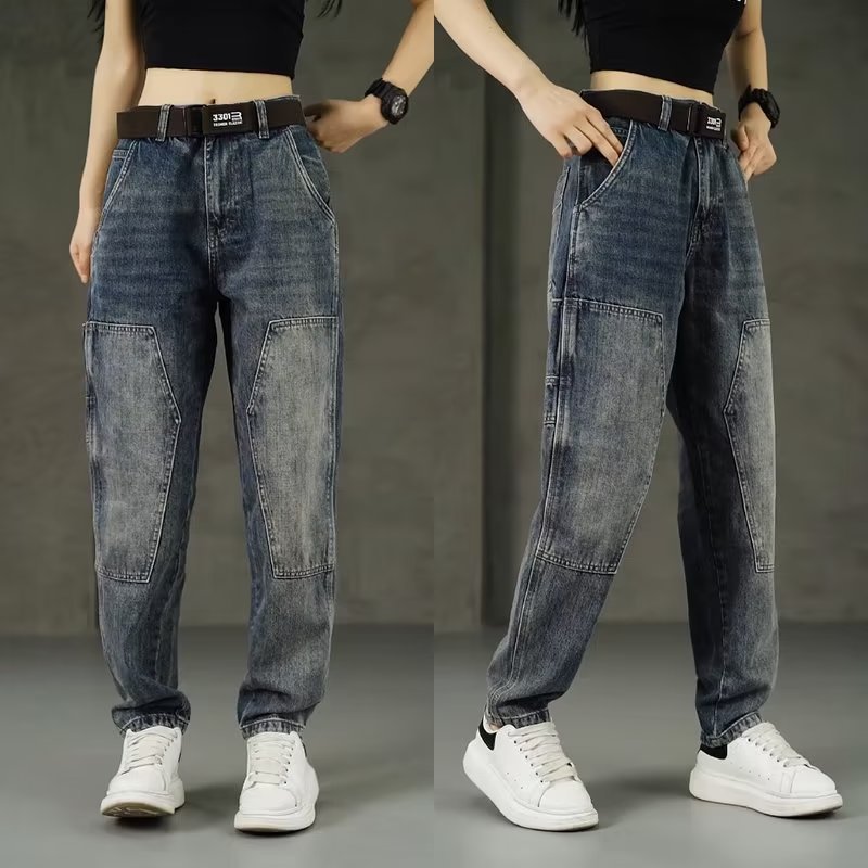 2024 primavera y otoño jeans delgados marca de moda para hombres pantalones de pierna recta de todo fósforo tendencia de moda moda pantalones casuales para hombres