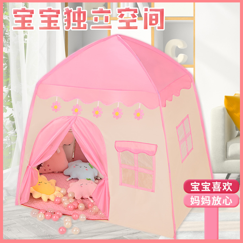 Nuevo castillo de la princesa para niños tienda de campaña casa de juegos para niños niñas casa de juguetes villa base secreta juguetes interior