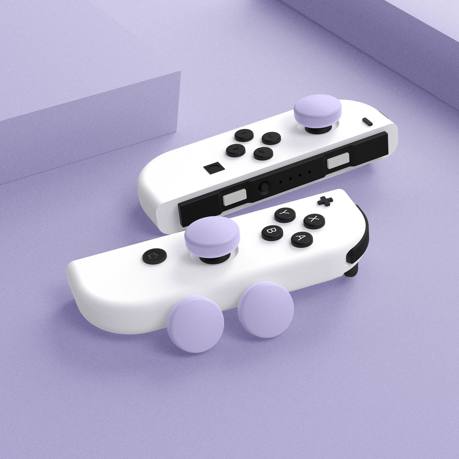 Крышка-накладка на джойстик (Nintendo Switch OLED и Lite), силикон, матовая, противоскользящая, на заказ