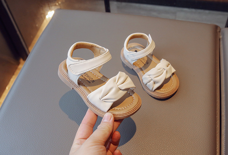 Korean casual soft sole sandals, Velcro baby shoes, 2023 summer new children's shoes_voghion.com