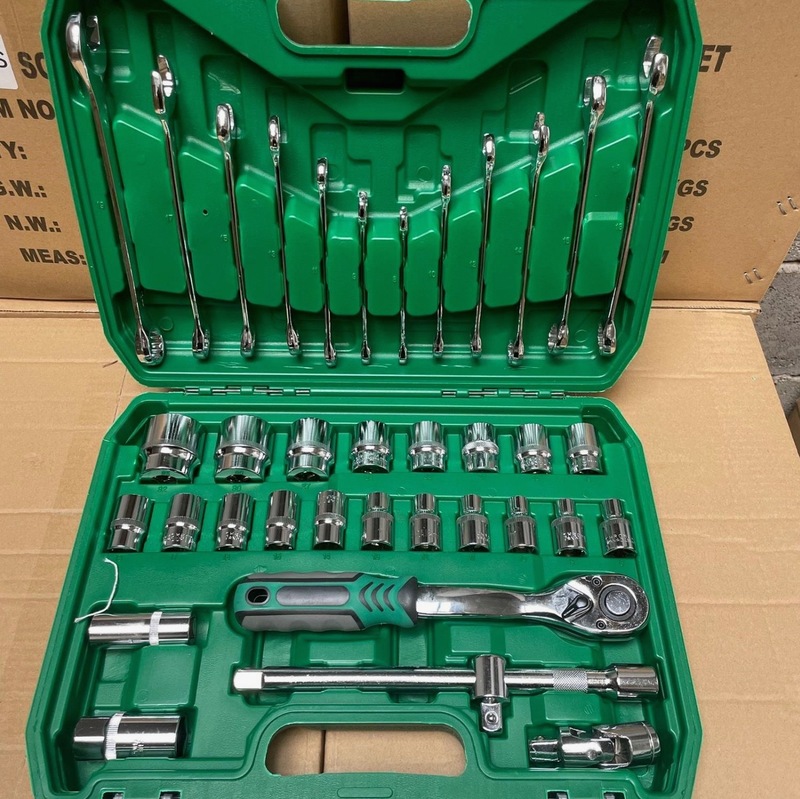 Minda Hardware 150 ピース自動車修理ツールセット車の修理セットソケットレンチ組み合わせツール修理|undefined