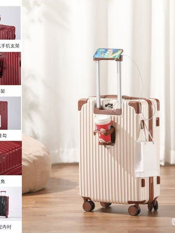 2025 New Model Luggage Suitcase 24inch Sturdy and Durable Travel