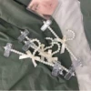 32CM pearl trouser clip