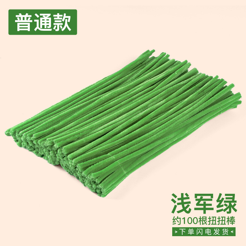 Macaron de color, raíz de pelo, cifrado, bricolaje hecho a mano, barra de torsión, venta al por mayor, juguetes para niños, paquete de material de arte