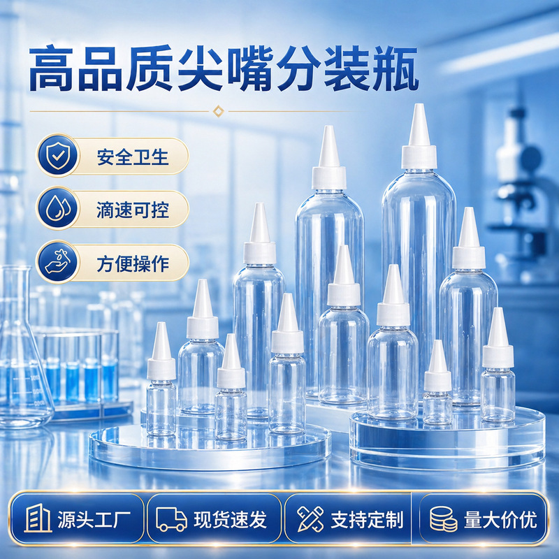 In-Stock Wholesale Pet Disposable Pointed Spout Bottles, Transparent Plastic Bottles, Plastic Empty Bottles, Dispensing Bottles, Squeeze Bottles In-Stock Wholesale Pet Disposable Pointed Spout Bottles, Transparent Plastic Bottles, Plastic Empty Bottles, Dispensing Bottles, Squeeze Bottles