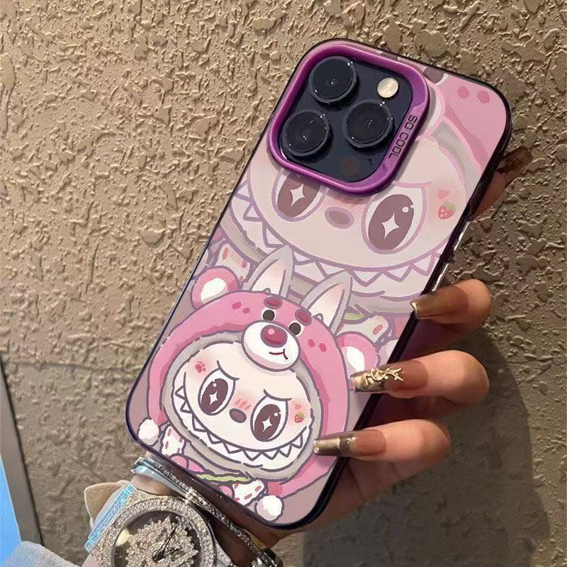 草莓熊适用苹果17Promax手机壳个性元气壳iPhone16ins15/14欧美13|undefined