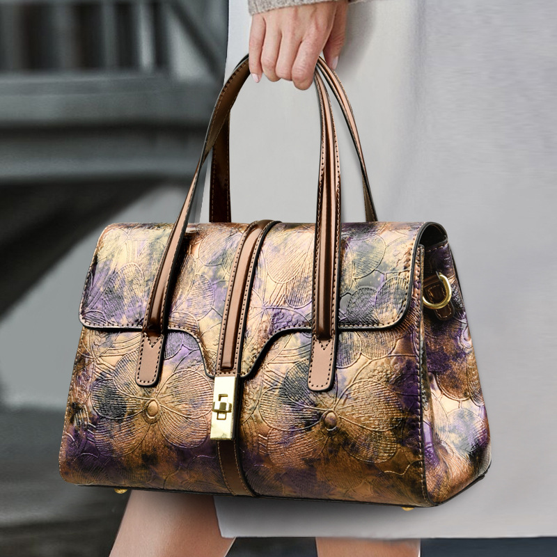 Lujo ligero 2024 nuevo bolso de mujer chino nuevo bolso de hombro de gran capacidad bolso de almohada Boston femenino