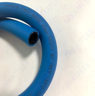 Gretel gas pipe delivery blue pressure-resistant argon pipe thickened rubber
