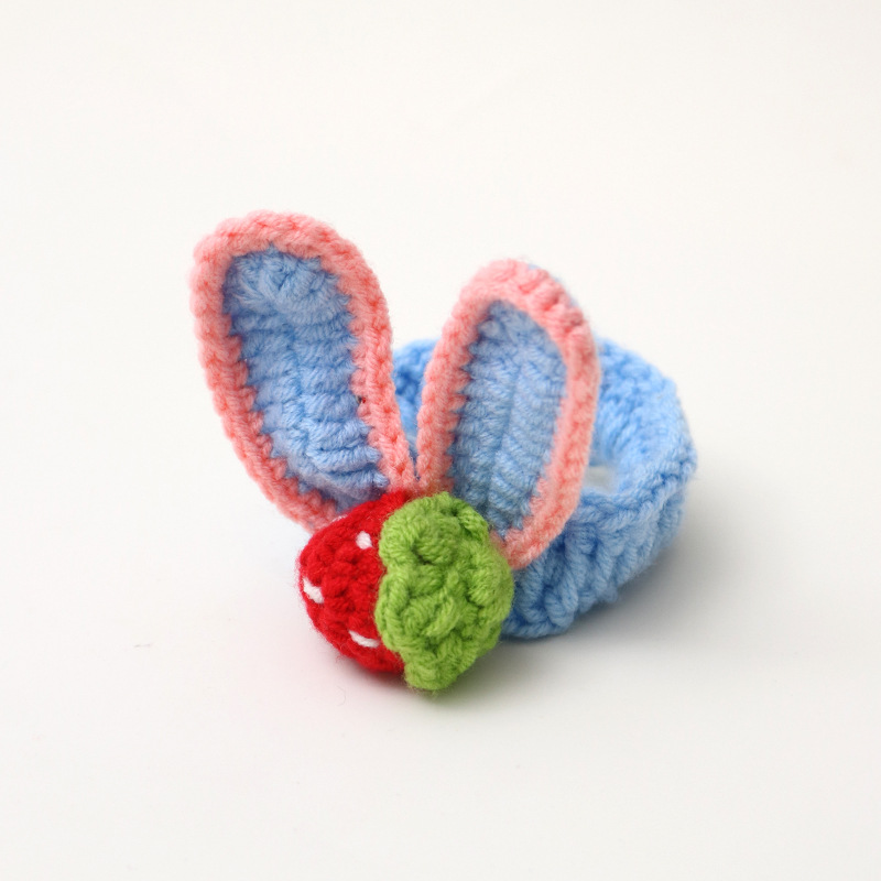 Blue bracelet, strawberry