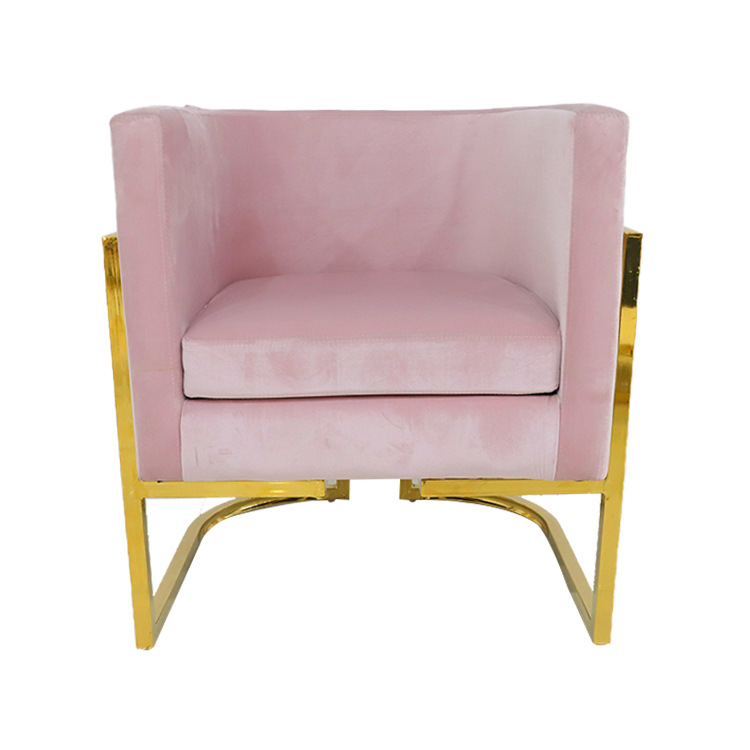 Silla de comedor de terciopelo silla de comedor de hierro forjado silla de lujo ligera silla de respaldo de alto nivel silla de terciopelo