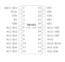 TM1665  LED ��������ר�õ�· ��΢��Ȩ����