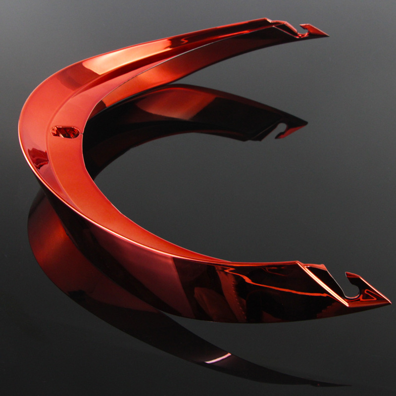 Motorcycle Helmet Gp Tail Fin Adapts to Gp/Corsa/Gpr Helmet Model Personalized Modified Large Tail Fin Helmet Accessories