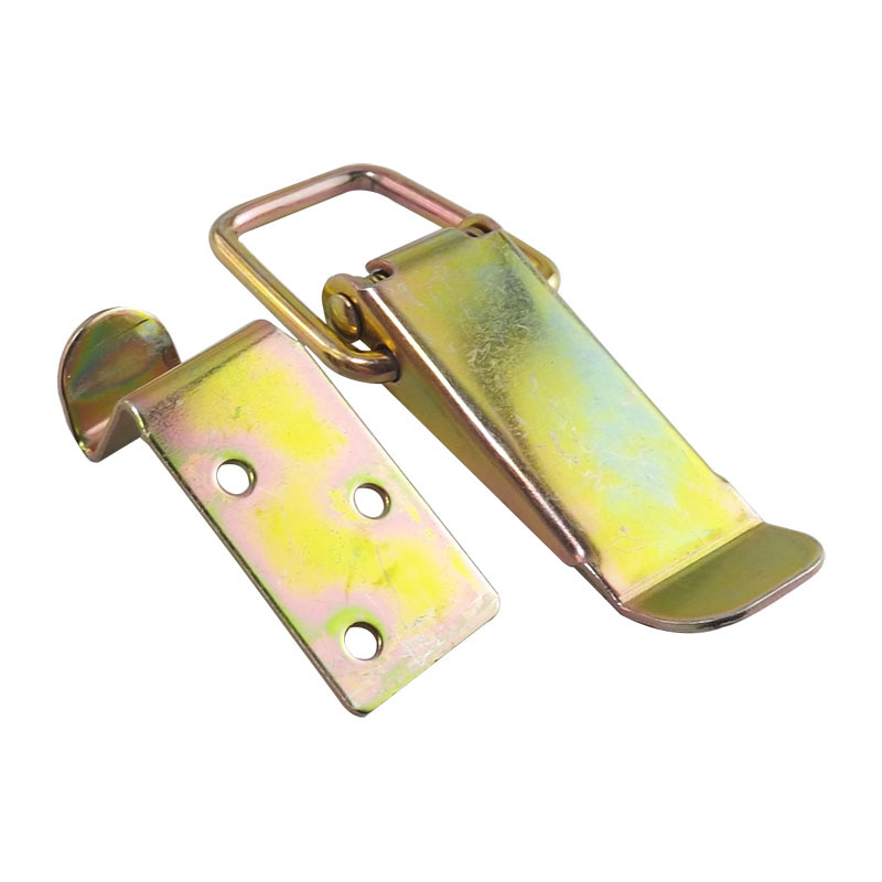 001 acero inoxidable 304 hebilla de resorte hebilla caja de madera hebilla de bloqueo pesada hebilla de caja accesorios de bolsa de hebilla industrial