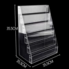Disassemble and assemble the six-layer book rack to provide installation tools