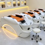 新款智能电动按摩洗头床理发店发廊全自动洗头机美发冲水床洗发床