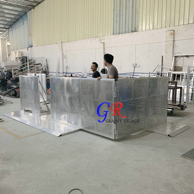 铝合金演出防护防爆护栏 可定制尺寸折叠防撞栏