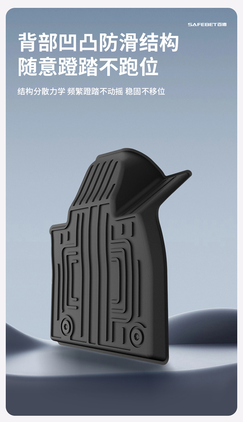 Suitable for Hongqi H6, HS3, HS5, HS6, PHEV, E-QM5, special colorful TPE car floor mats and trunk mat
