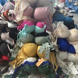 俄罗斯mix文胸杂文胸ABC cup纯色印花欧美尾货内衣MIXED BRA