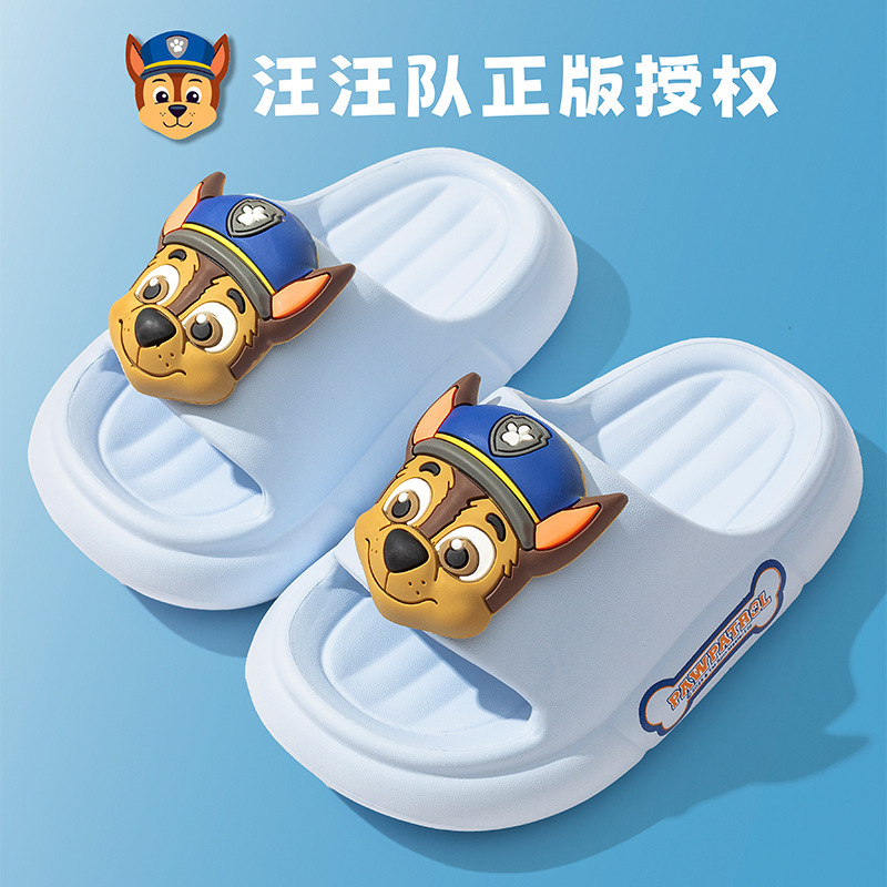 Paw Patrol Baby Slippers for Girls, Summer Indoor Bath Sandals for Toddlers, Children's Outdoor Beach Non-Slip Sandals