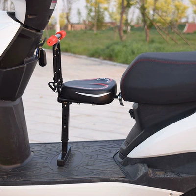 Motorcycle child seat | and infants - new-triangular-red-folding-armrest-anti-collision-pad