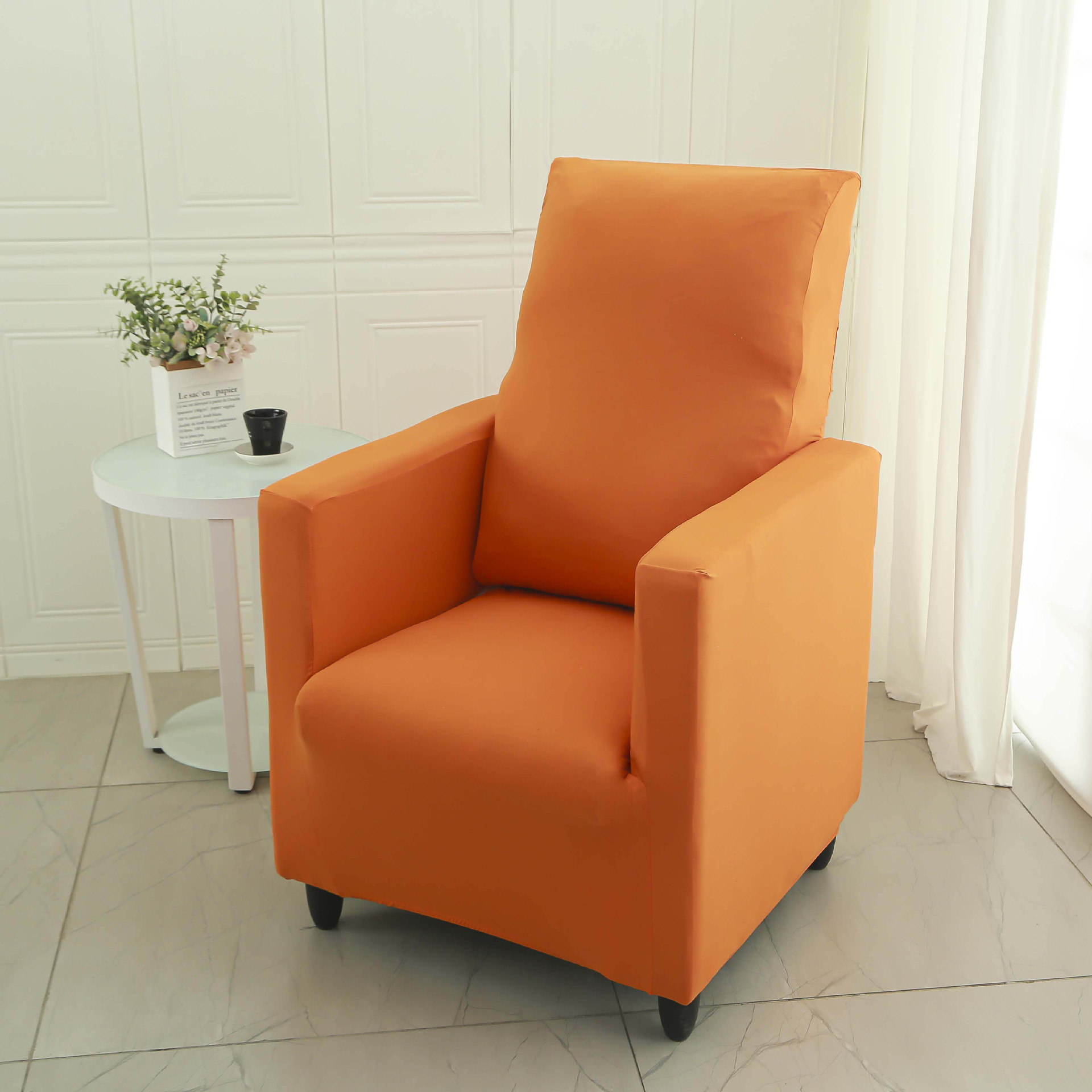 Hogar pequeño cibercafé individual con todo incluido Funda de sofá elástica para cuatro estaciones Funda de sofá Cubierta de sofá con todo incluido Tela con cubierta completa