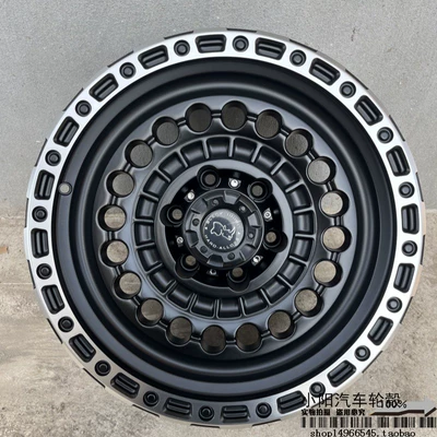 Hub Wall Cannon Bj40 Overbearing - 17x9j-maroon-birds-nest-bright-edge-modified-model