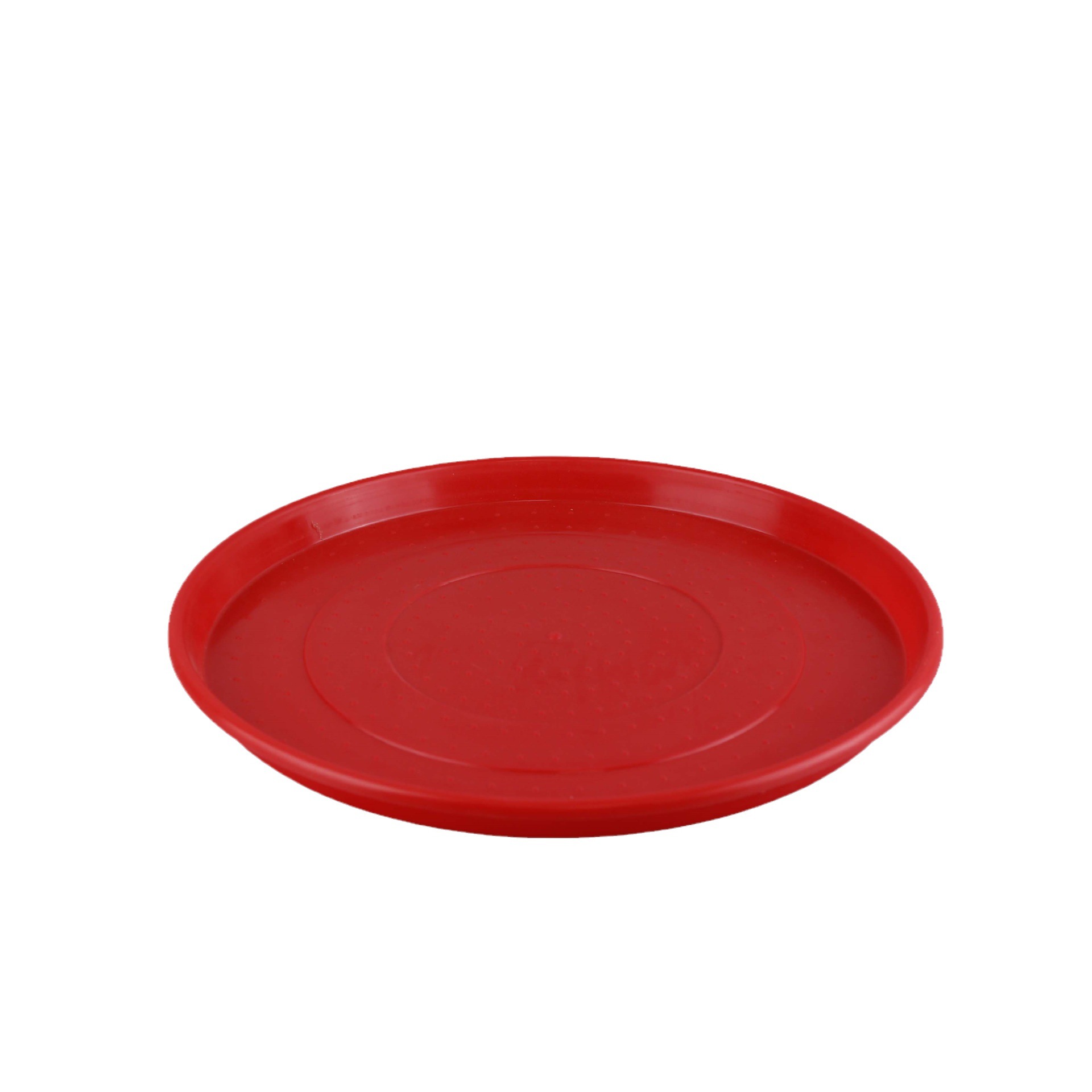 La Placa de alimentación del pollo espesó el fabricante antideslizante plástico del alimentador de la cría en existencia bandeja redonda de la alimentación del cojín del barril