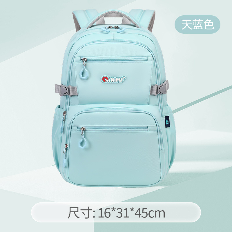 Nuevos niños de la escuela primaria estudiante mochila 3-6 grado estudiante de la escuela secundaria mochila casual bolsa mochila resistente al desgaste de gran capacidad