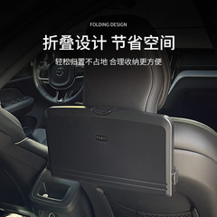 Cross-border car seat back dining table multi-functional children's plate cart car drink holder foldable stand car computer desk