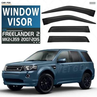 2 L359, Rain shield - standard-packing-without-logo-freelander-2-freelander-mk2-l359-2007-2015-plexiglas-no-bright-strips-rain-shield