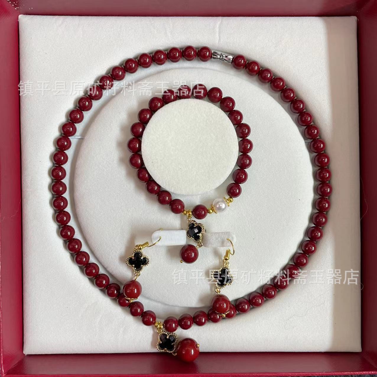 퍼플 골드 샌드 3 피스 박스 4