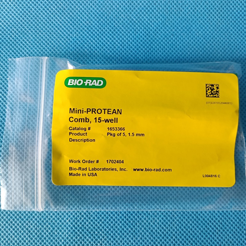 伯乐bio-rad 1653366十五孔电泳梳子15W 1.5 mm 40 µl