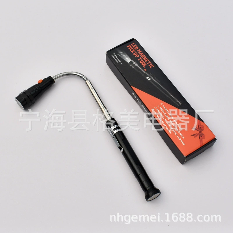 3led магнитный привод телескопический инструмент подбор фонарик 3 фунта 8 фунтов 16 фунтов 20 фунтов пикап с лампой