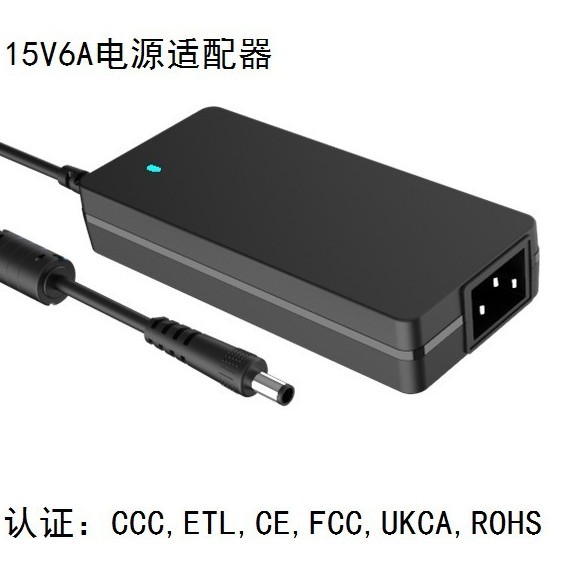 15V6A电源适配器适用显示器功放音响广告机监控工控Fit-Power足安