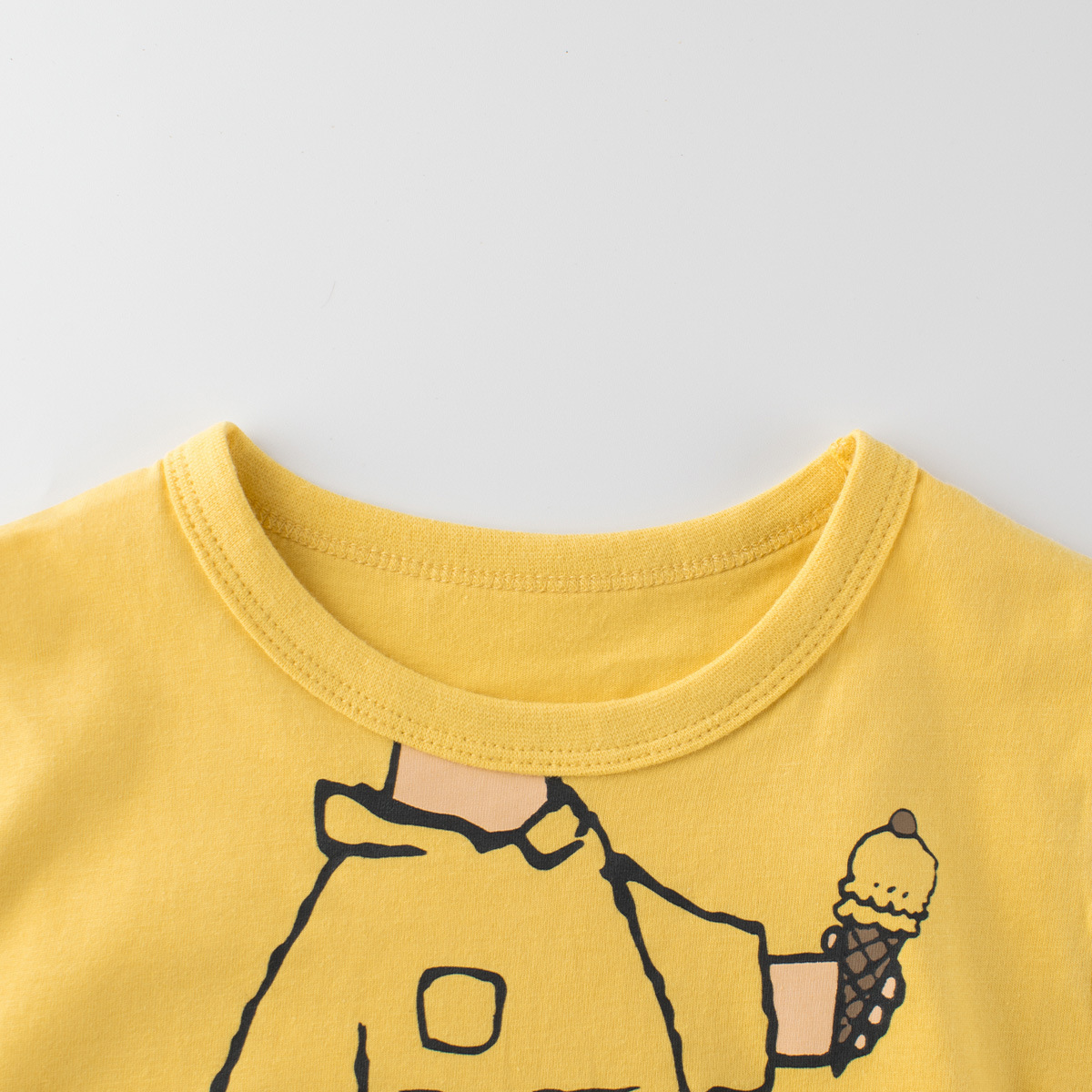 27kids camiseta de manga corta para niños verano ropa para niños nuevos niños pequeños y medianos tops con estampado de dibujos animados coreanos